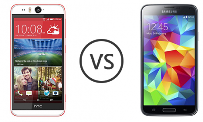 htc desire vs samsung galaxy s5