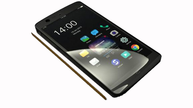 There is no physical buttons on the new smart phone Manta X7
