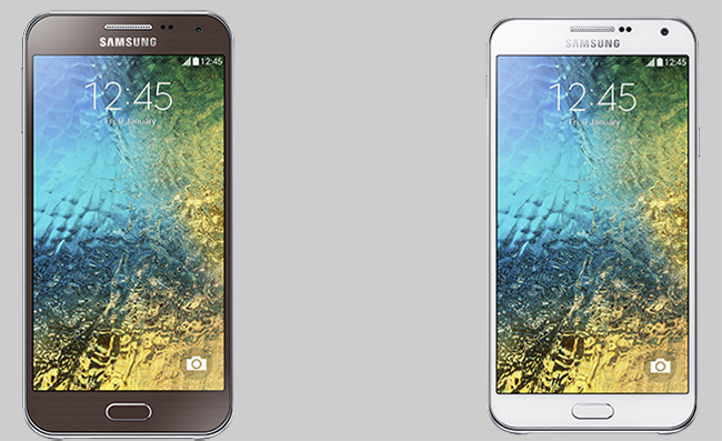 Galaxy E5 and E7 prices drops in India