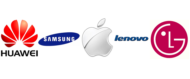 Samsung leads this year Q2 global shipments in smartphones, Huawei Tops Chinese Brands