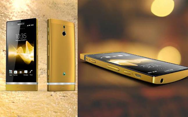 Sony teased the new gold version Xperia