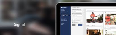 “Signal” appears to be the latest Facebook gadget for Journalist.
