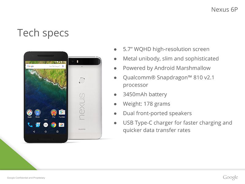 Owners of Nexus 6P reporting shattered glass on the front and at the back