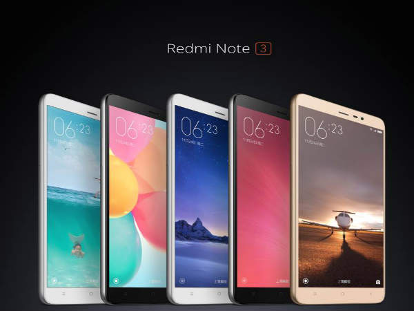 Xiaomi Launches the Redmi Note 3
