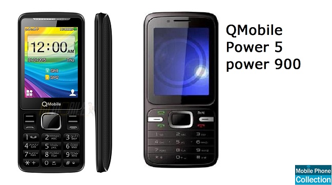 QMobile Launches two bar phones Power 5 and Power 900 featuring Marathon Batteries