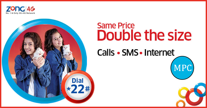 Zong Introduces “Double Everything” Offer