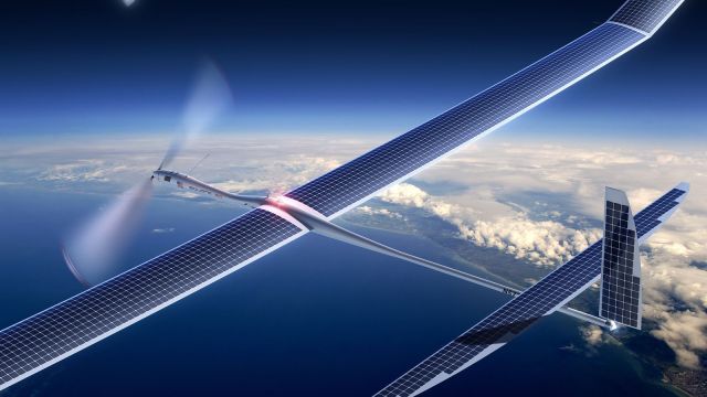 Google is experimenting with 5G Drones