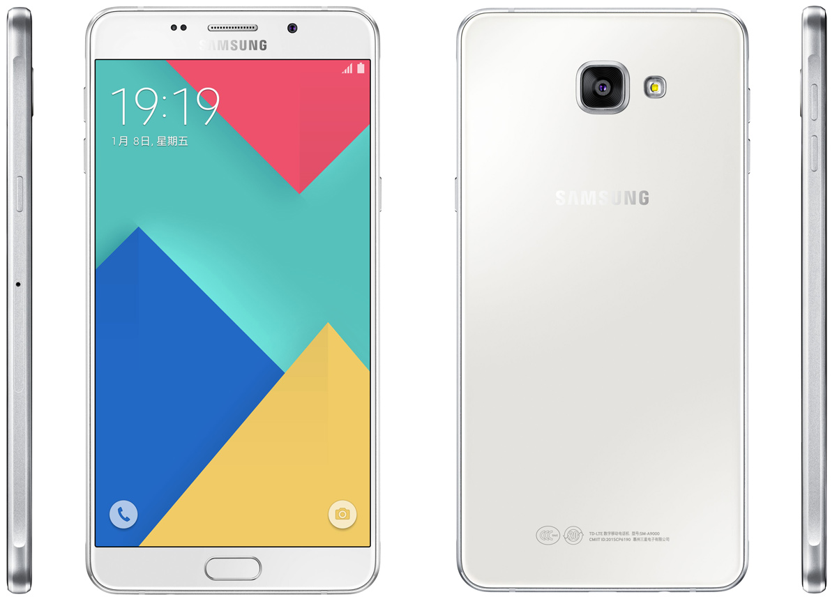 The Samsung Galaxy A9 Pro International version leaks.