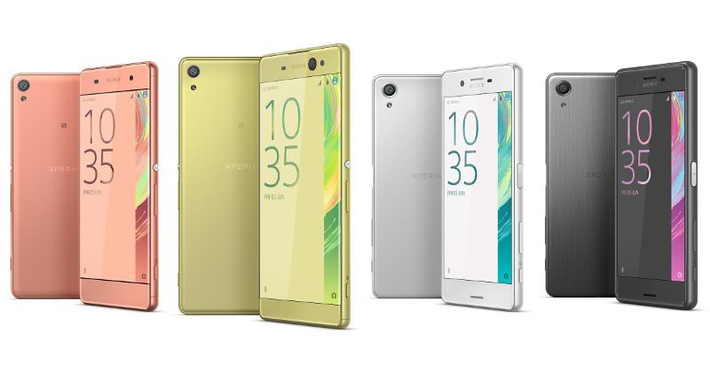 US major stores now open pre-orders for Sony Xperia X, X Performance, XA and XA Ultra.