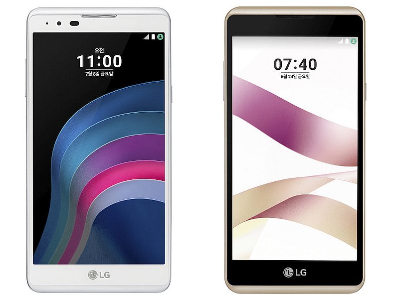 LG X5 and LG X skin unveiled in South Korea.