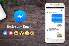 Resize the Facebook Emojis.