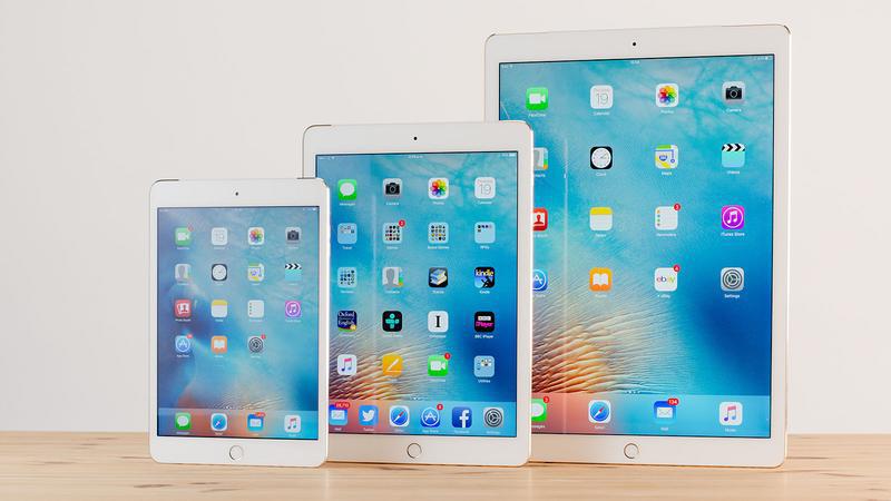 Apple will launch three models of iPad.