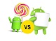 Android Marshmallow and Lollipop are experiencing growing market share