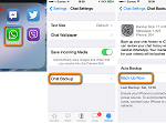 How to Backup WhatsApp messages in iPhone.