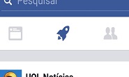 Facebook Users will see Rocket Icon