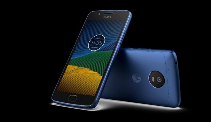 Moto G5 set for sale in UK in Sapphire Blue Version