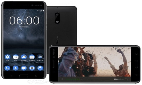 Nokia Launches Silver Nokia 6 in China.